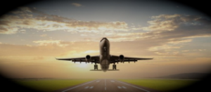 flugzeug-bei-sonnenuntergang,-start,-flughafen-159118